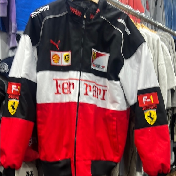Ferrari Racing Jacket with Logos - Picture 1 of 3